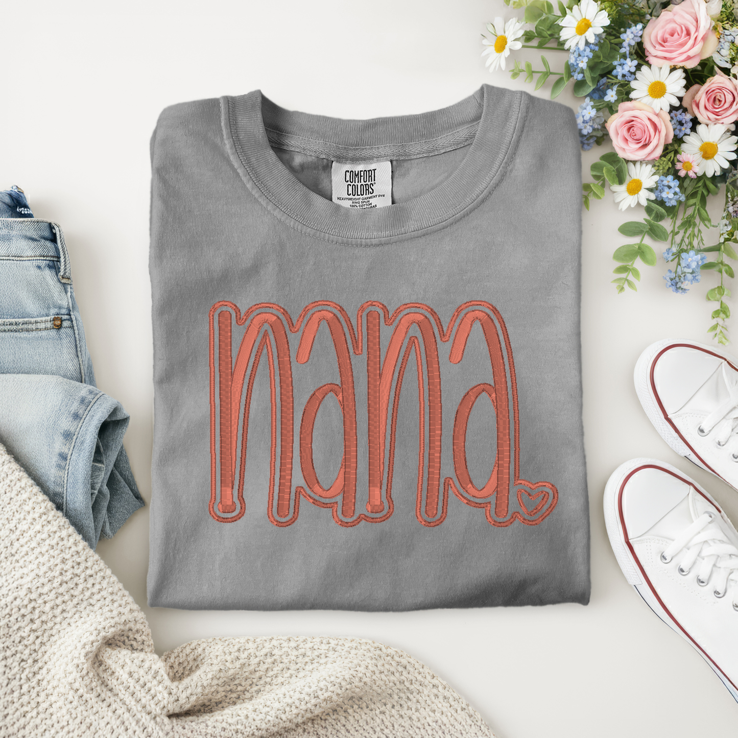 Hand Lettered Nana