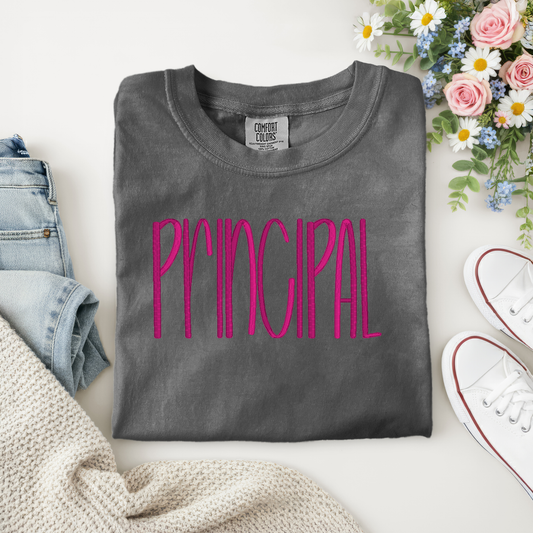 Hand Lettered Principal