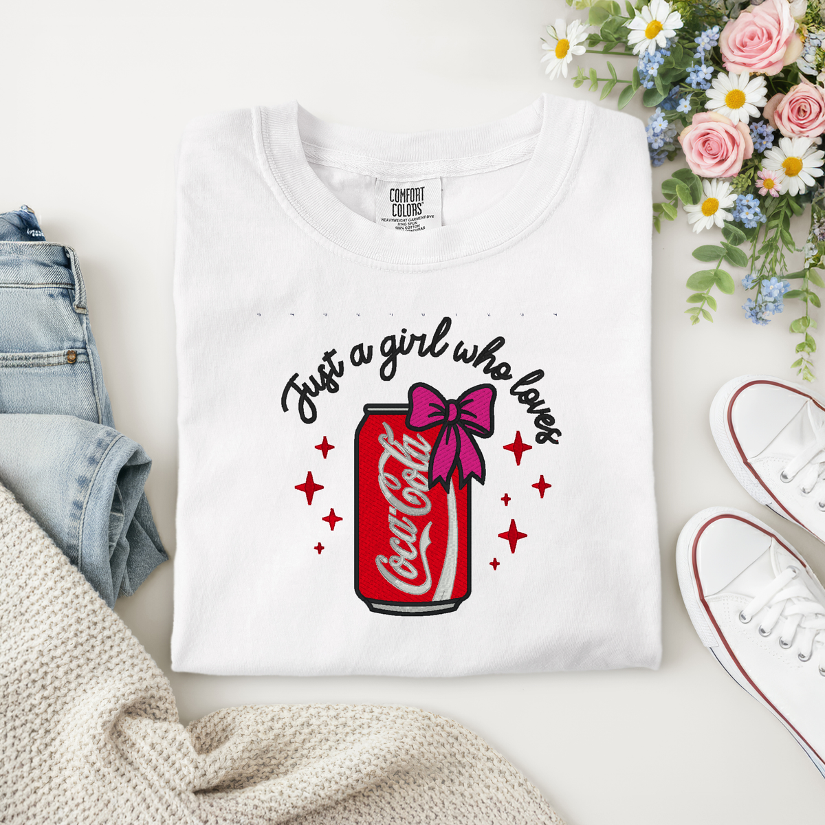 Just a Girl who Loves Coca Cola